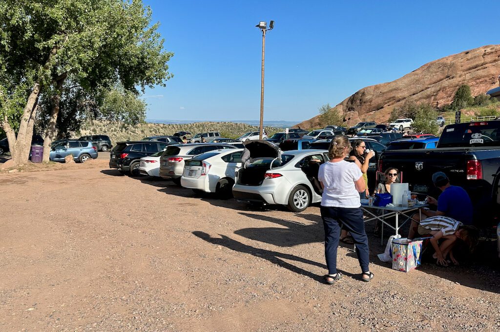 Red Rocks Amphitheater tailgating