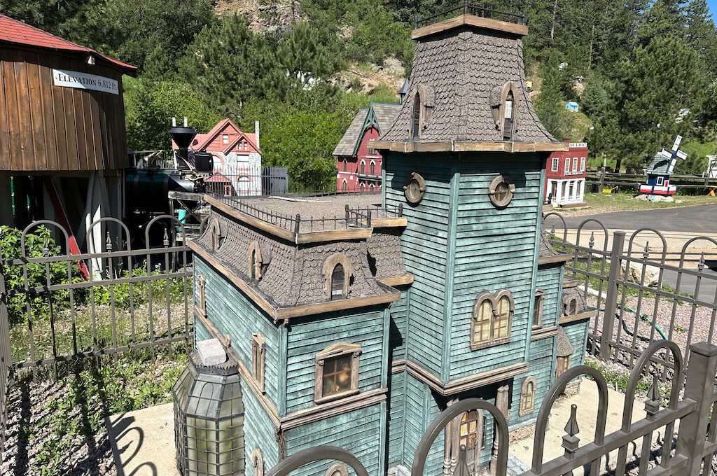 Tiny Town and Railroad Colorado addams family