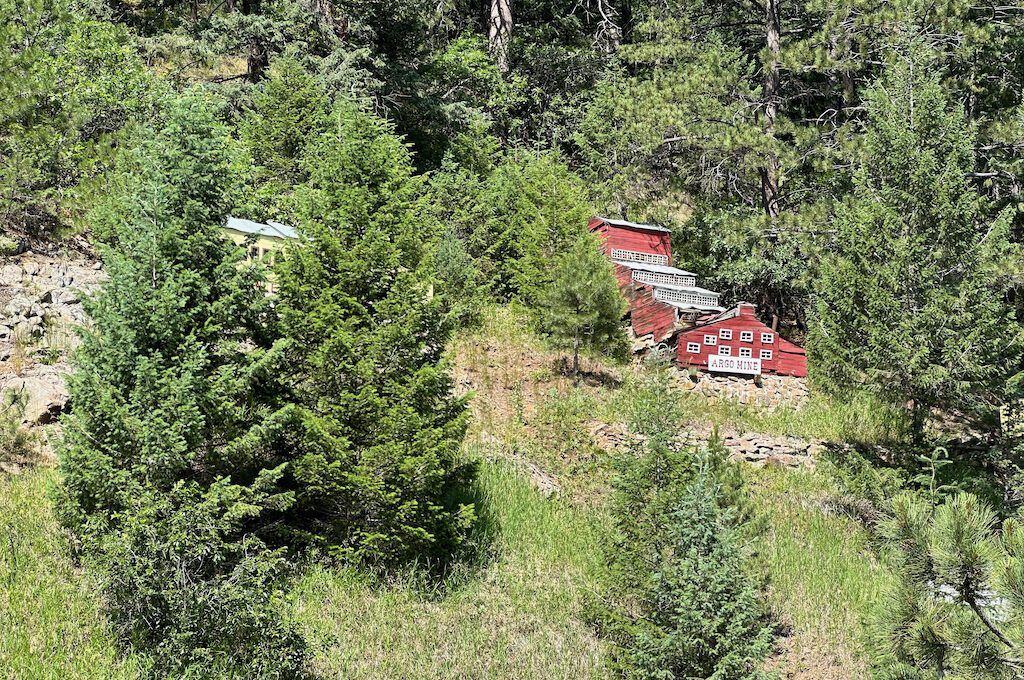 Tiny Town and Railroad Colorado argo mill