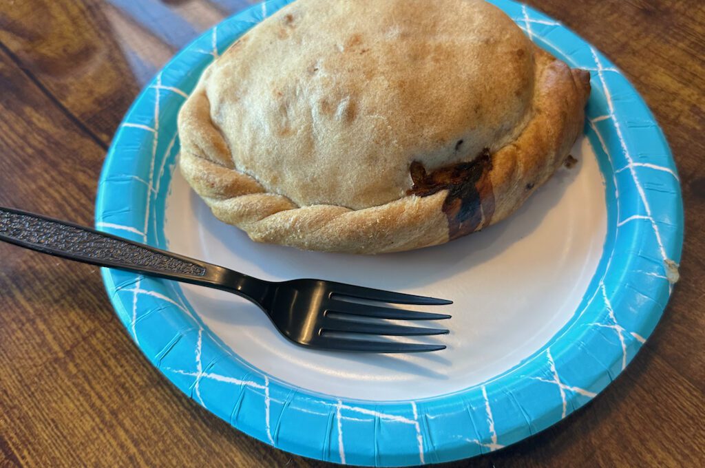 Pasty from Lawry's Pasty Shop