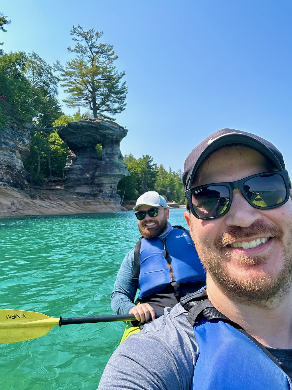 Pictured Rocks National Lakeshore kayaking