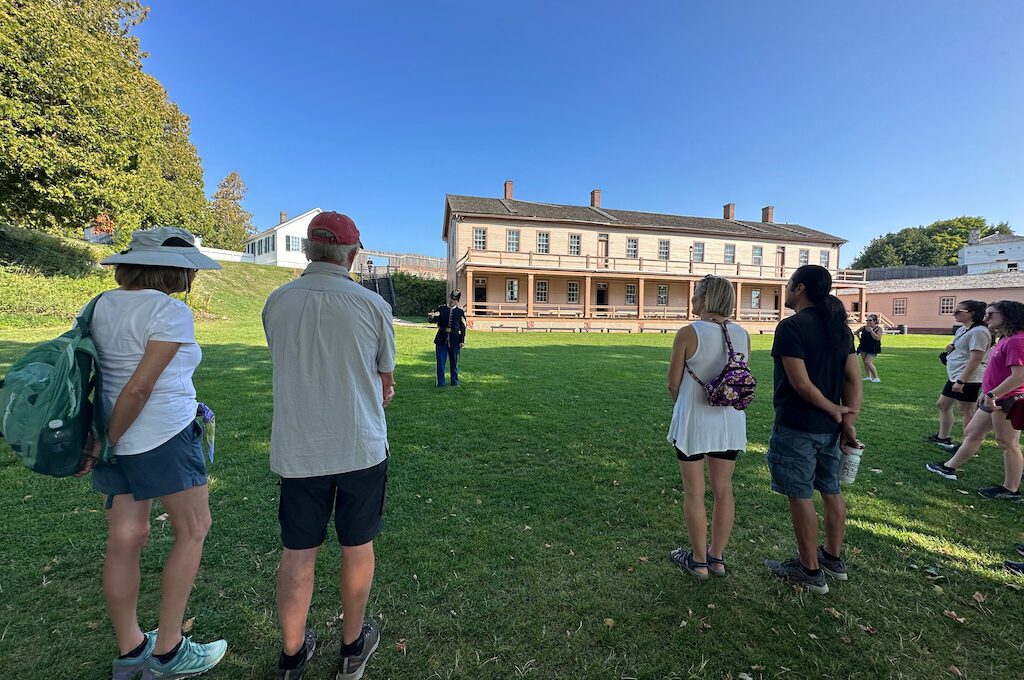 Fort Mackinac tour