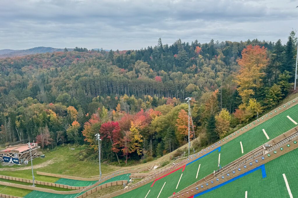 Olympic Jumping Complex gondola view