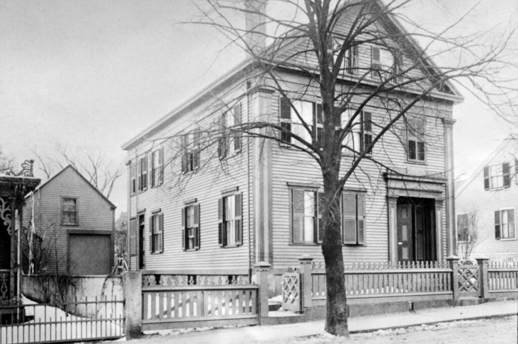 Lizzie Borden House 1800s