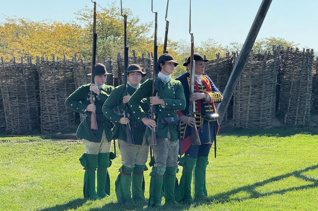 Fort Ticonderoga musket demonstration