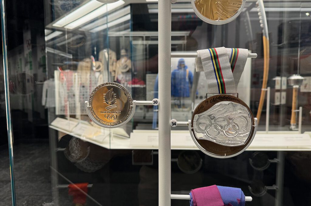 Lake Placid Olympic Museum gold medals