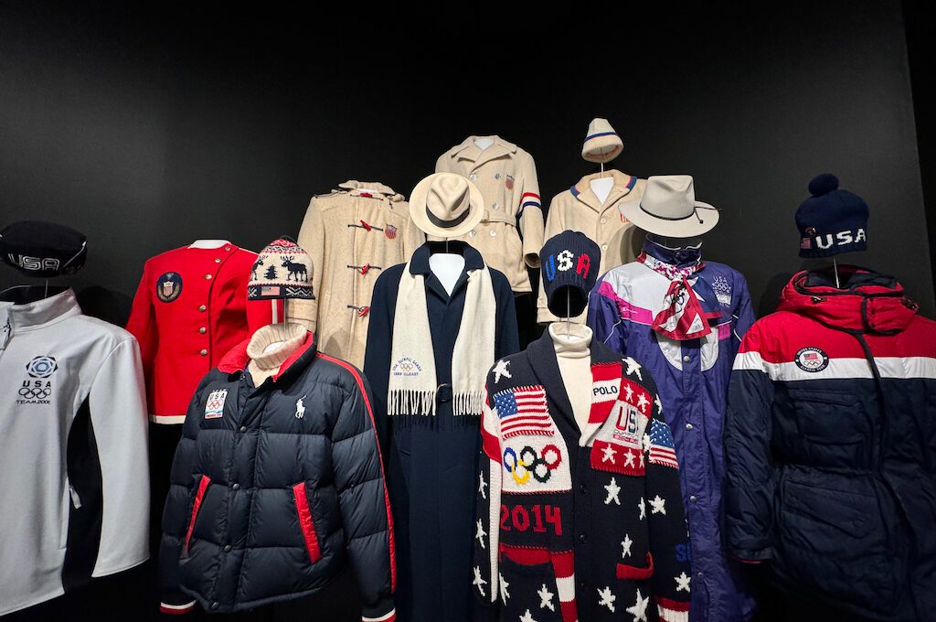 Lake Placid Olympic Museum wardrobes