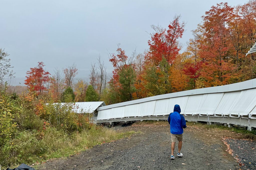 Mt Van Hoevenberg Olympic Legacy Tour bobsled track