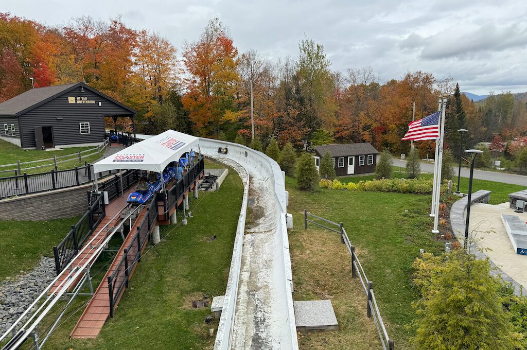 Mt Van Hoevenberg Olympic Legacy Tour bobsled track