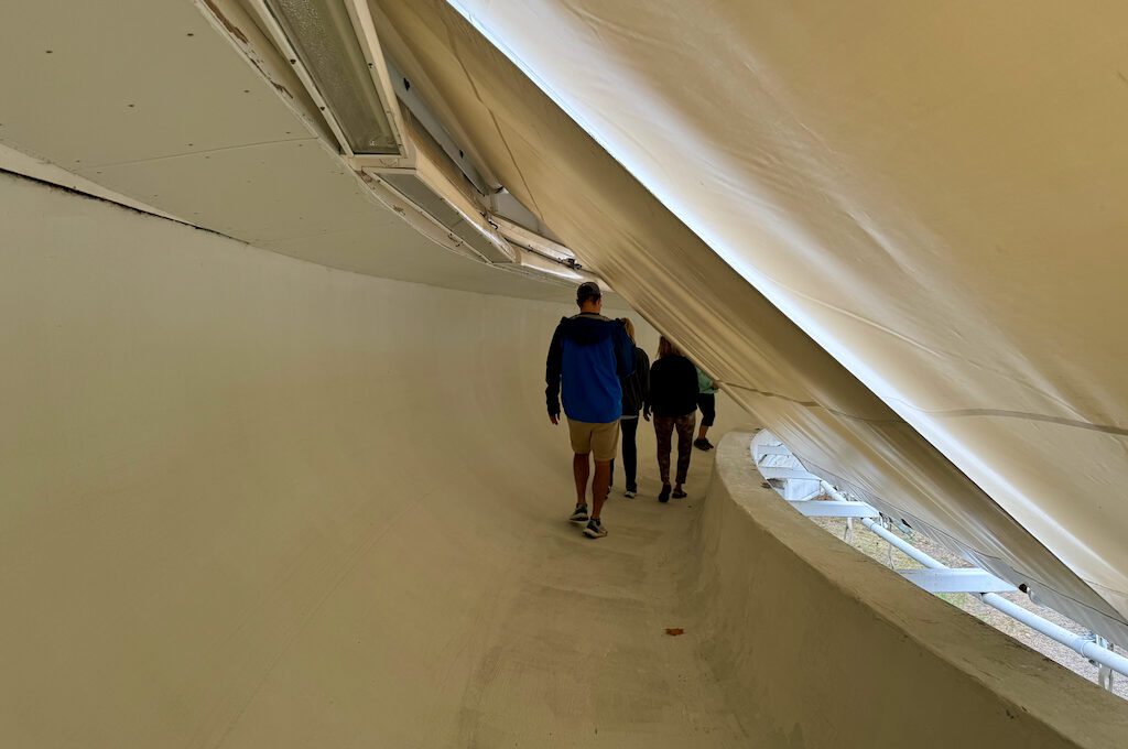 Mt Van Hoevenberg Olympic Legacy Tour bobsled track