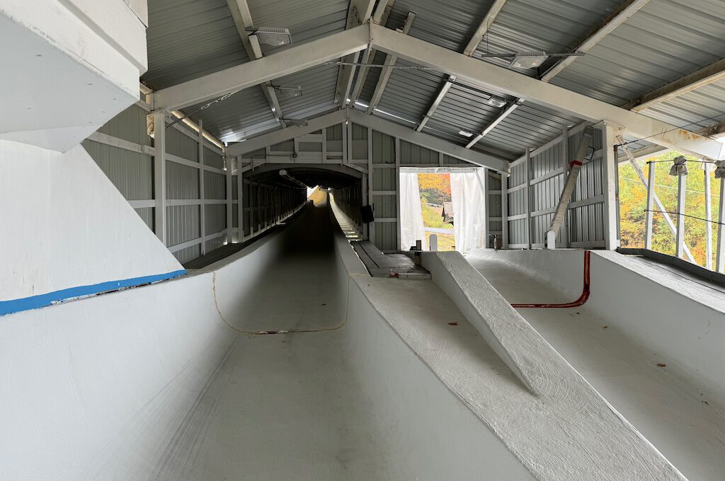 Mt Van Hoevenberg Olympic Legacy Tour bobsled track