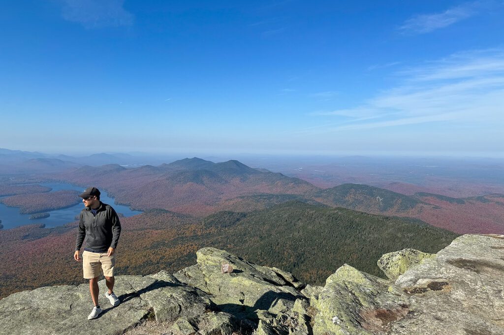 Whiteface Memorial Highway summit view