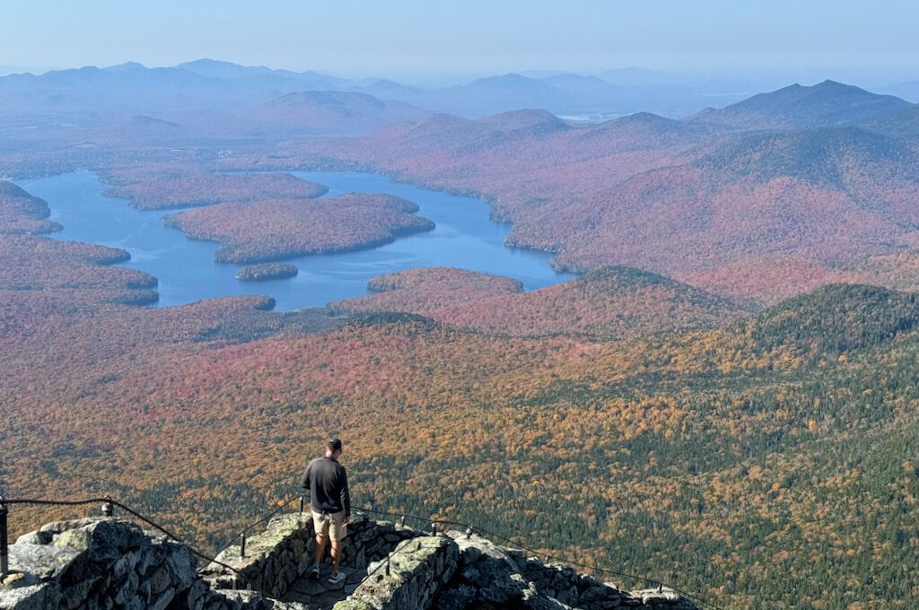 Whiteface Memorial Highway trail view