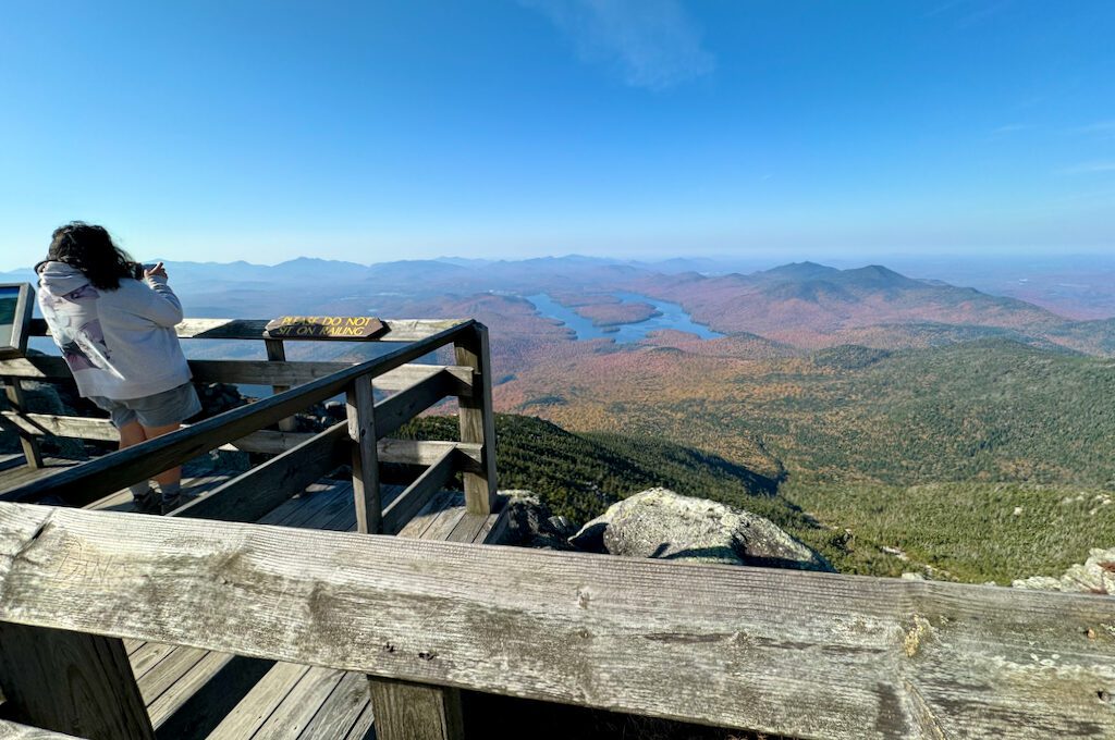 Whiteface Memorial Highway summit view