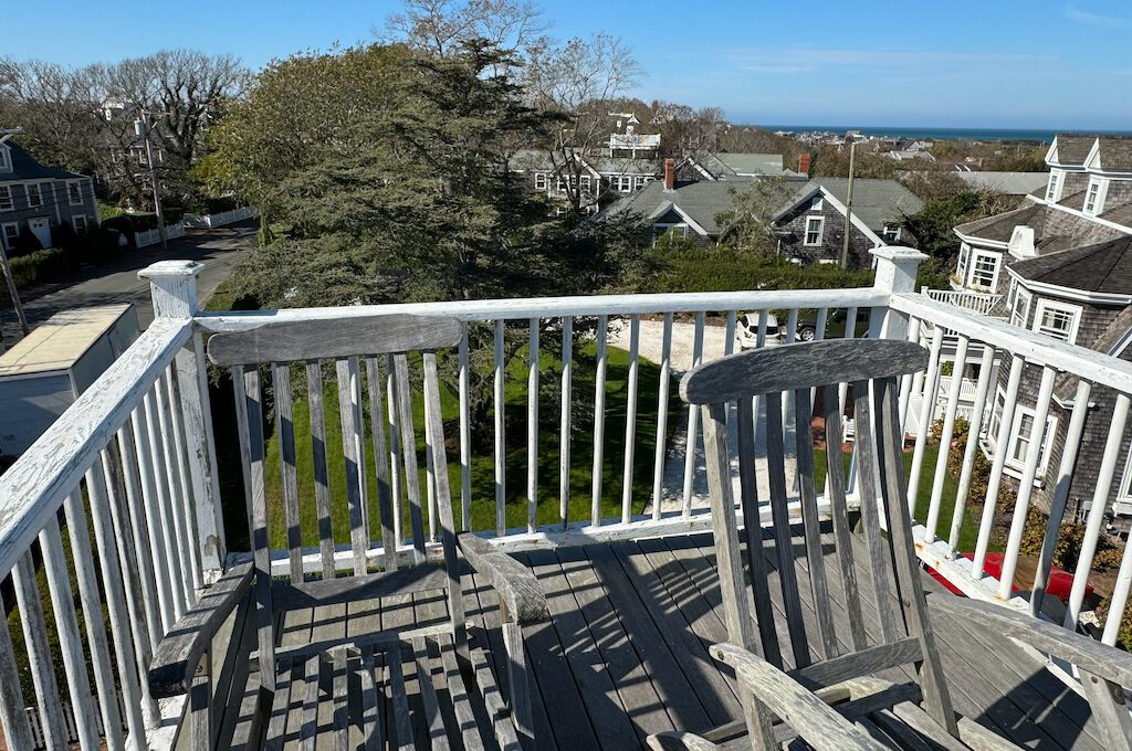 view on Widow's Walk in Nantucket