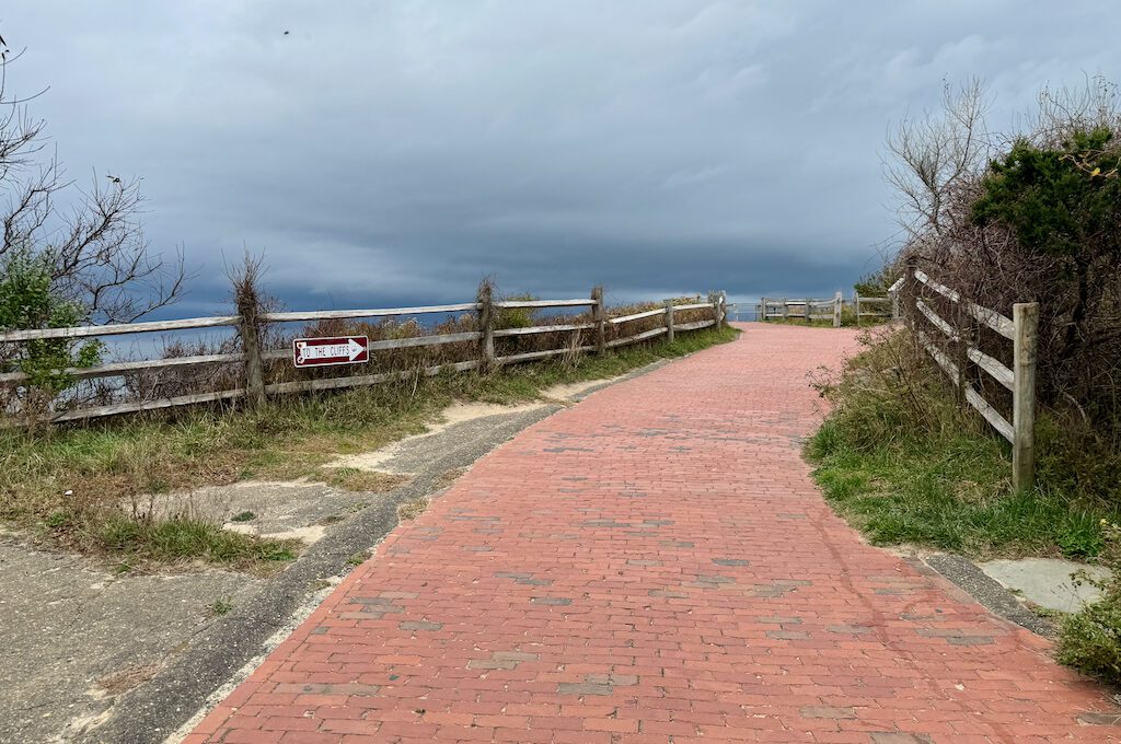 Aquinnah Cliffs pathway