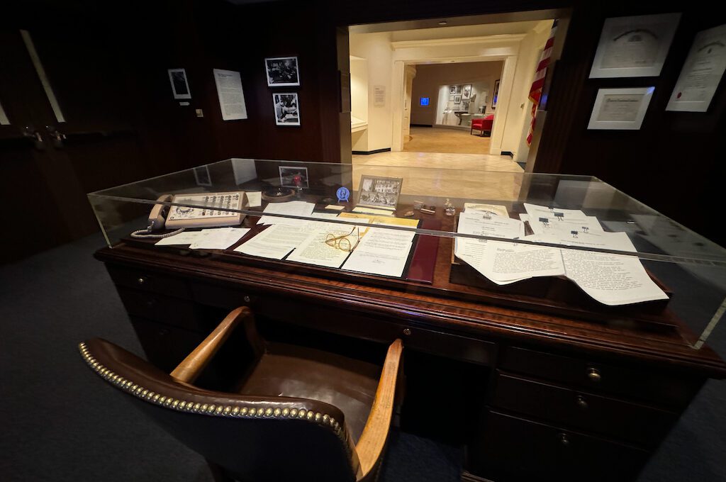 Bobby Kennedy's office JFK Presidential Library and Museum
