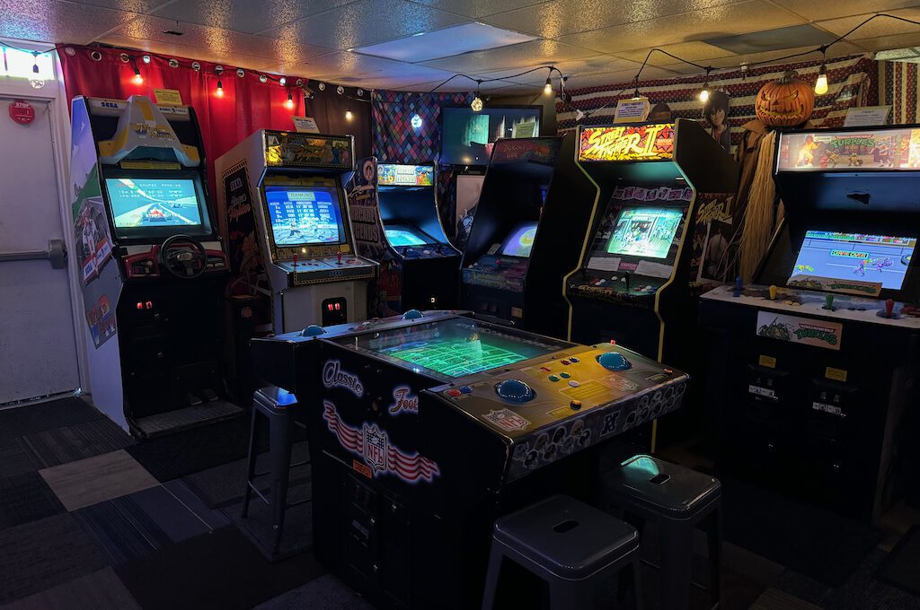 Asheville Pinball Museum arcade games
