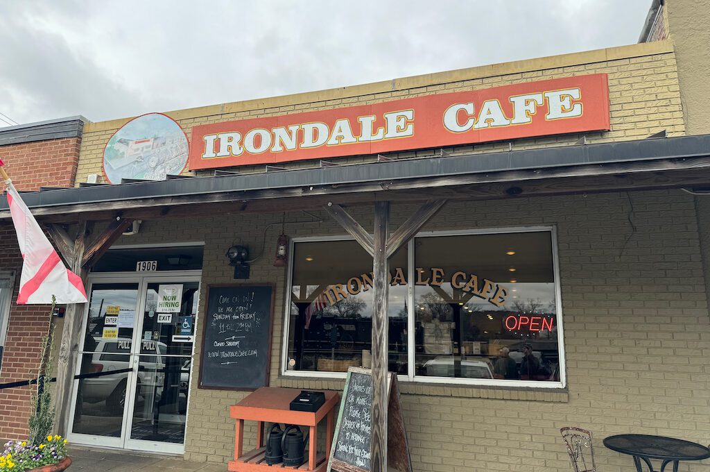  Irondale Cafe in Alabama exterior
