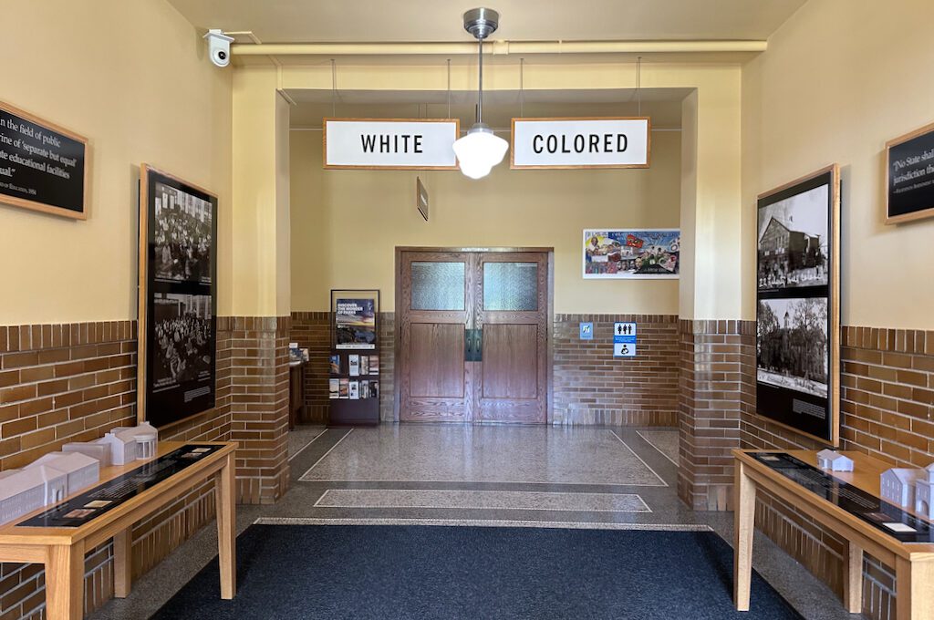 Brown v. Board of Education National Historical Park hallway