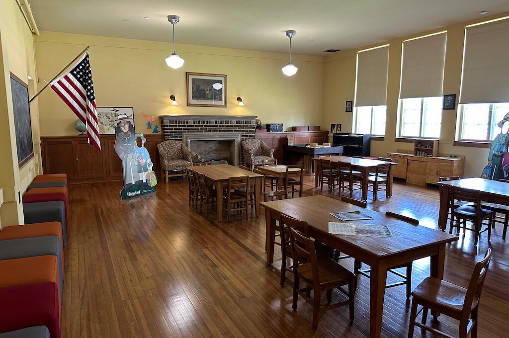 Brown v. Board of Education National Historical Park class room