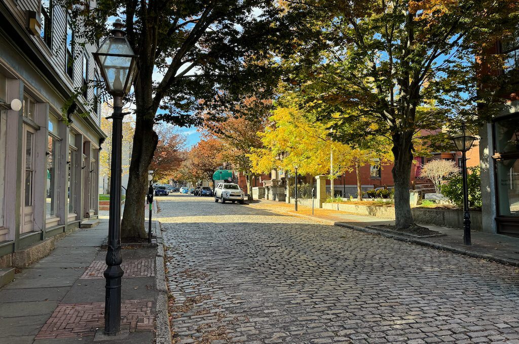 new bedford cobblestones roads