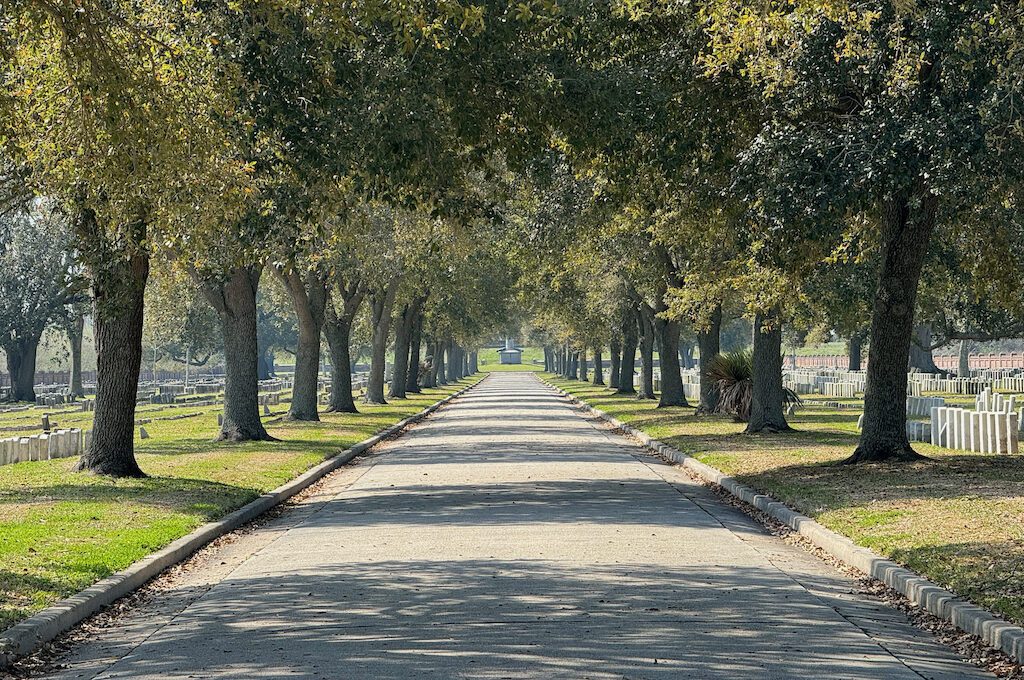 Chalmette Battlefield National cemetery