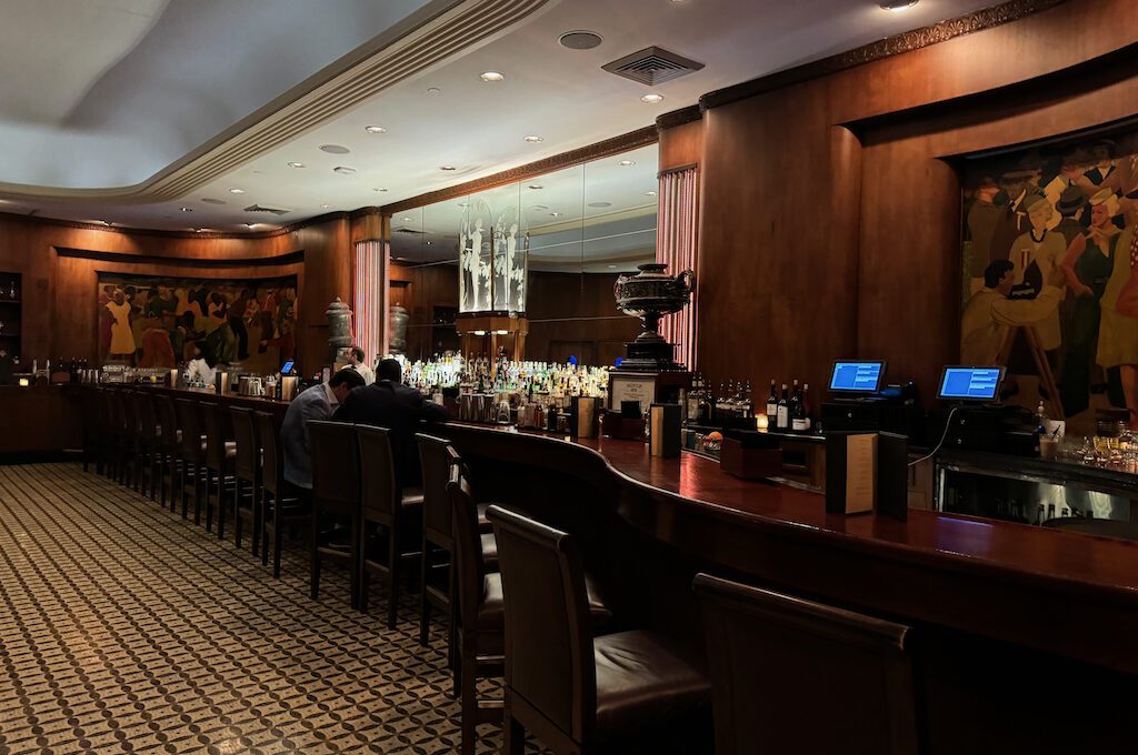 Sazarac Bar at the Roosevelt Hotel