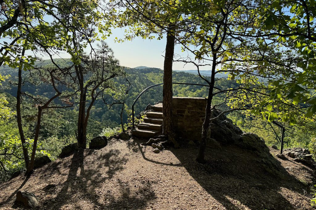 Hot Springs mountains view