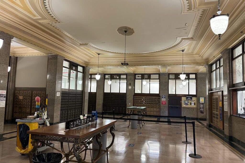 Texarkana post office interior