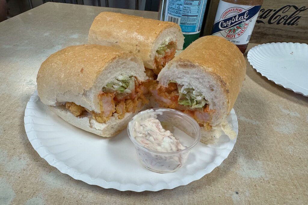 Domilise’s Po-Boys sandwhich