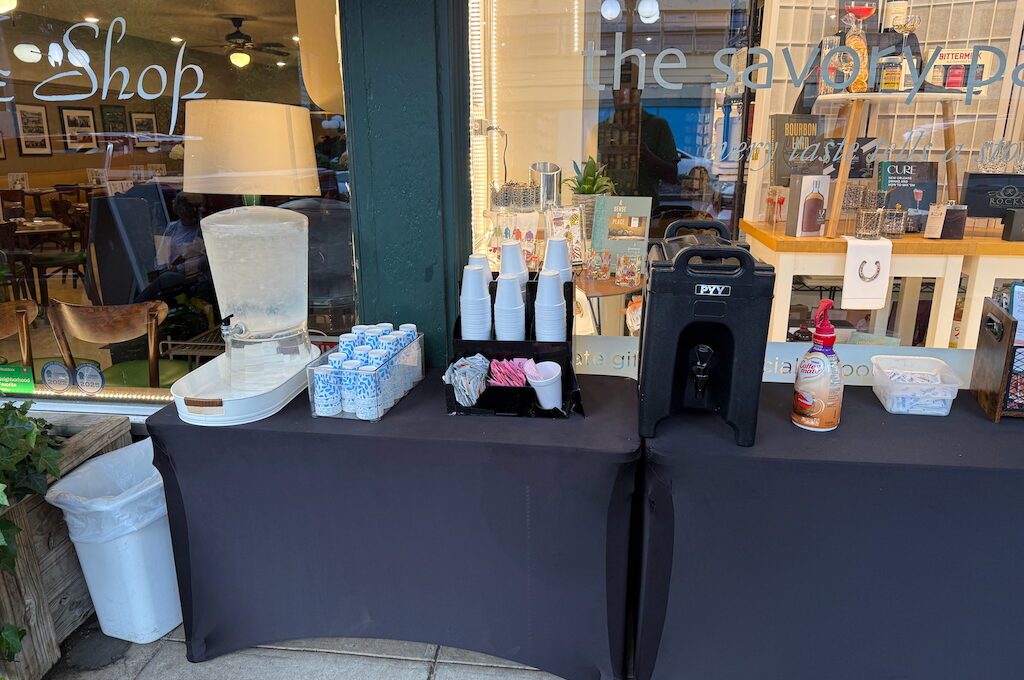 The Pancake Shop drinkstand