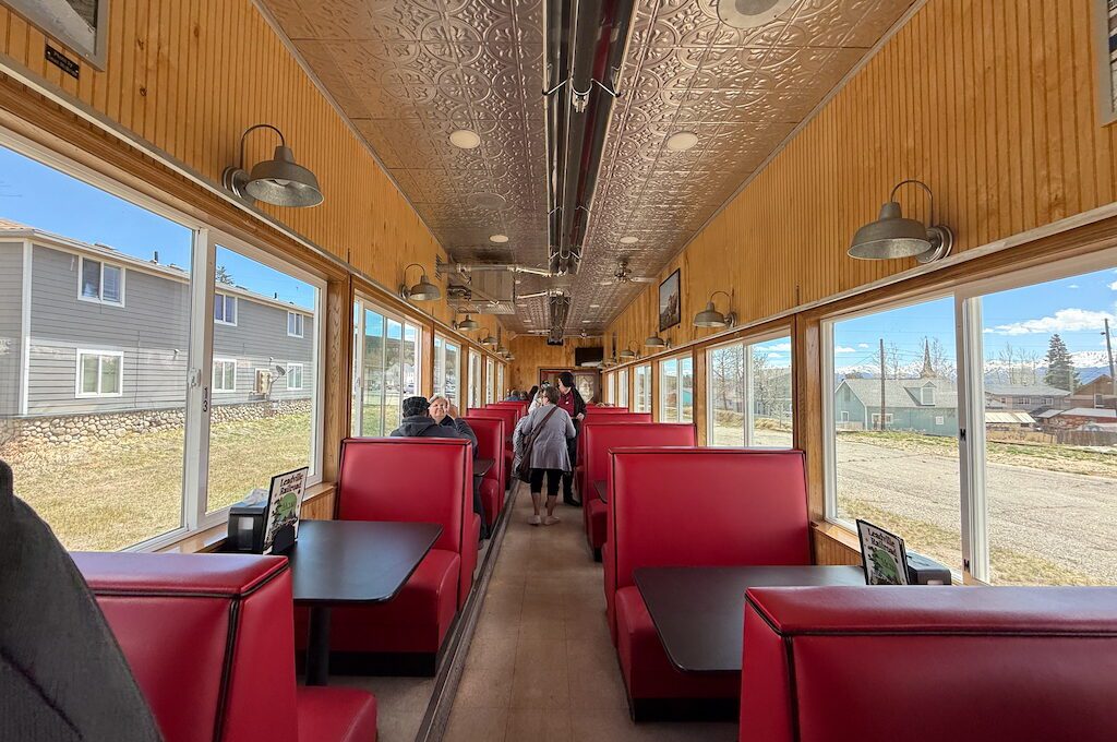 Leadville Railroad lounge car