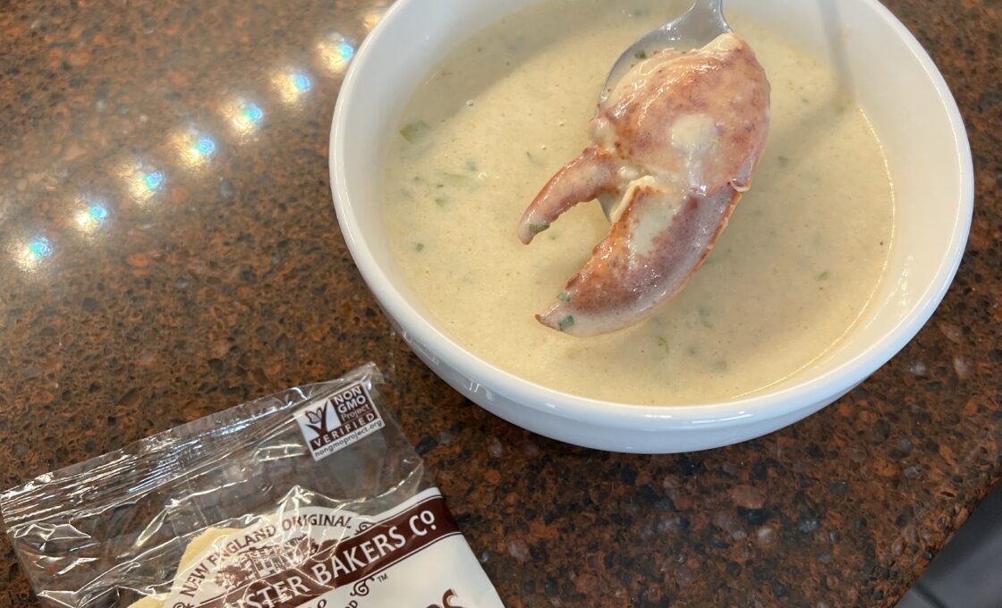 McLoons Lobster Shack lobster bisque