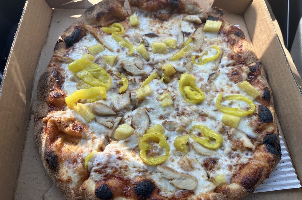 Pictured Rocks Pizza moonshine pizza
