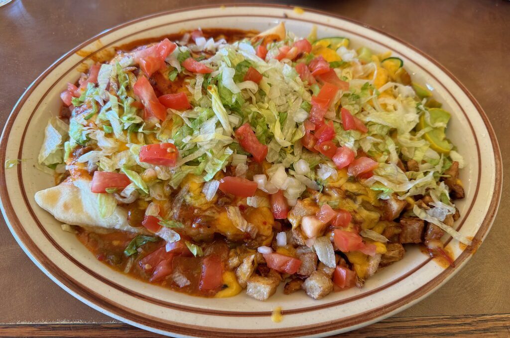 Sadie’s of New Mexico stuffed sopapillas