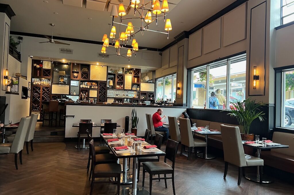 Interior dining area at Salt Juneau