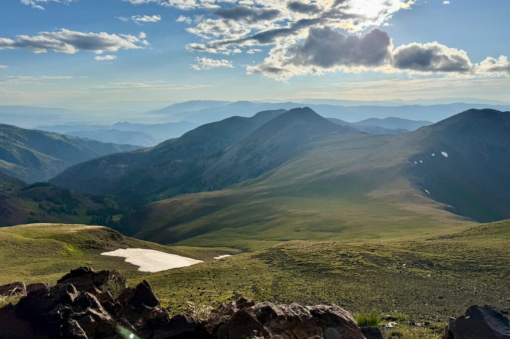 Delano Peak hiking trail
