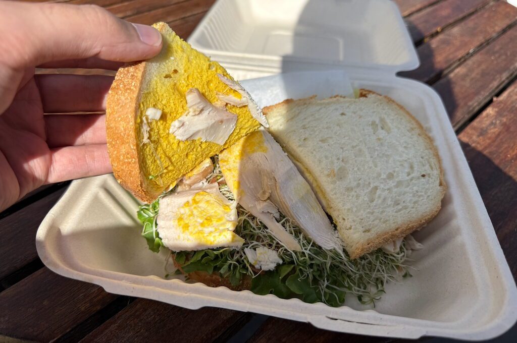 Schat’s Bakery turkey sandwhich